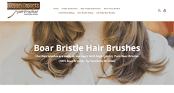 Desktop Screenshot of german-hairbrushes.com